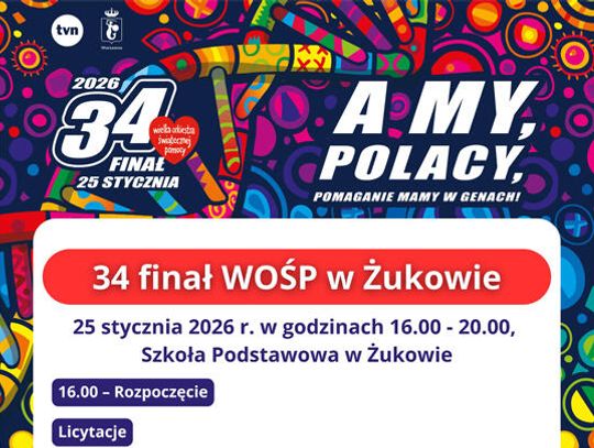 Gmina Sławno: Finał WOŚP odbędzie się w  Szkole Podstawowej im. gen. Stefana Roweckiego „Grota” w Żukowie,