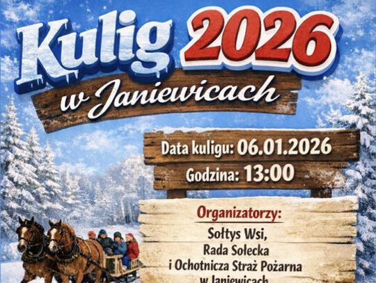 Janiewice: Tu także będzie kulig