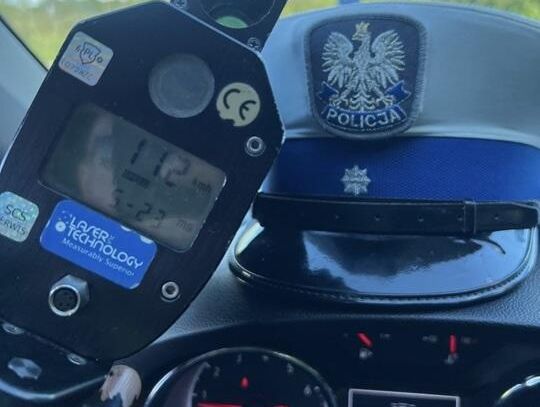 Jechał 112 km/h w obszarze zabudowanym!
