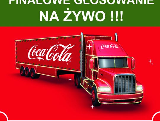 Jest szansa, że ciężarówka Coca-Coli przyjedzie do Sławna! Głosujcie w piątek!