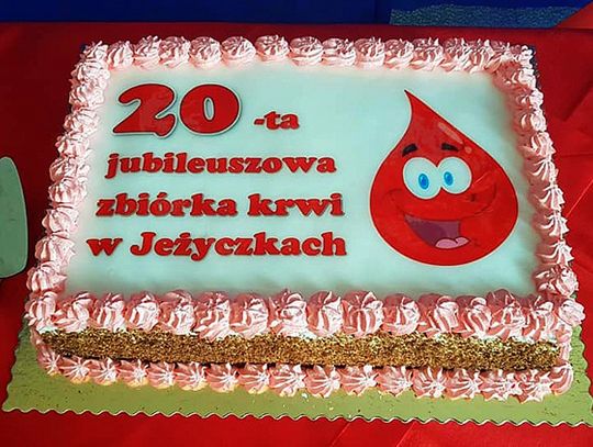 Jeżyczki:  Prawie 19 litrów najcenniejszego płynu