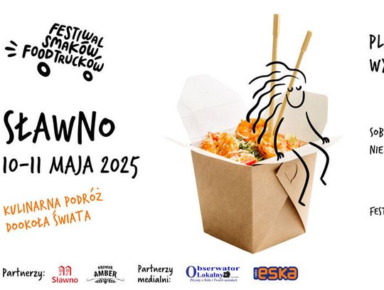 Już w ten weekend Festiwal Smaków Food Trucków w Sławnie!