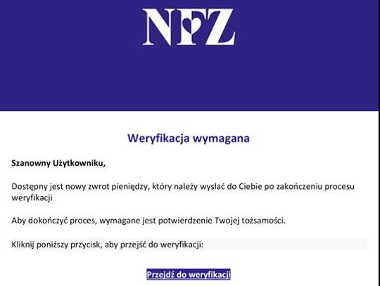 Kolejna próba oszustwa „na NFZ”. Jak się bronić?