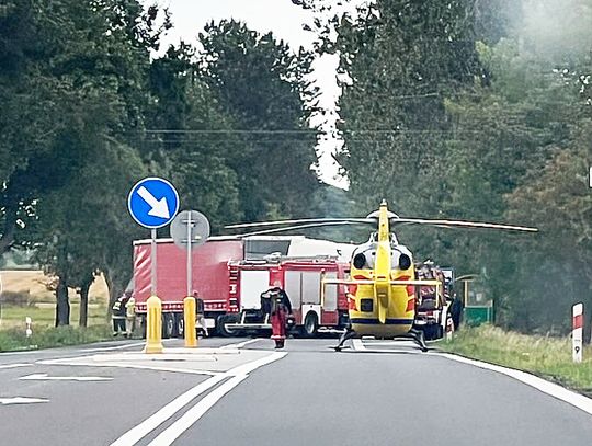 Malechówko  Zderzyły się TIR i BMW