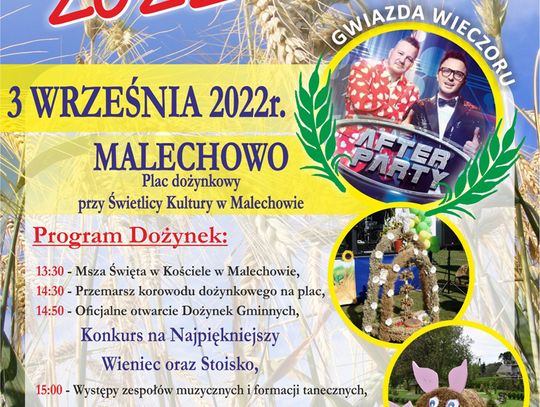 Malechowo: Zapraszamy na Dożynki Gminne