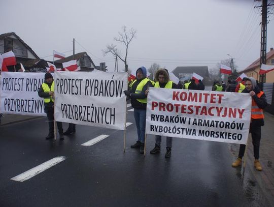 Malechowo  Zdesperowani rybacy wyszli na drogi