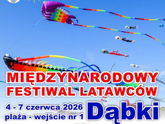 Międzynarodowy Festiwal Latawców w Dąbkach już 4 czerwca. Kolorowe pokazy, warsztaty i nocne widowiska nad Bałtykiem