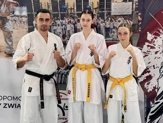 Nasi na mistrzostwach Europy karate kyokushin w Świnoujściu