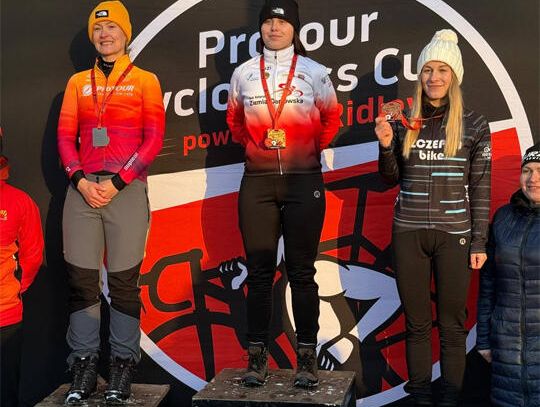 Nasze kolarki na podium