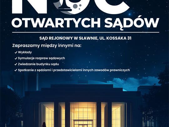 Noc Otwartych Sądów - zgłoś się już teraz!