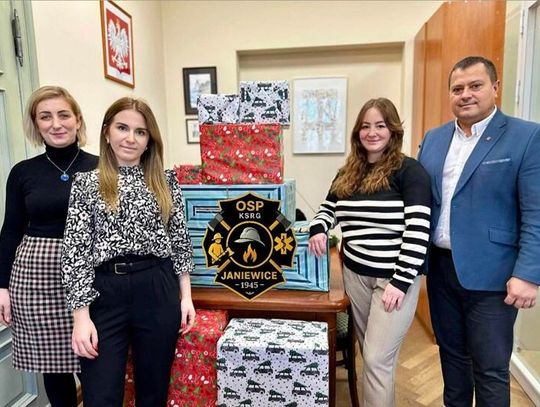 Od strażaków z Janiewic dla dzieciaków Od strażaków z Janiewic dla dzieciaków