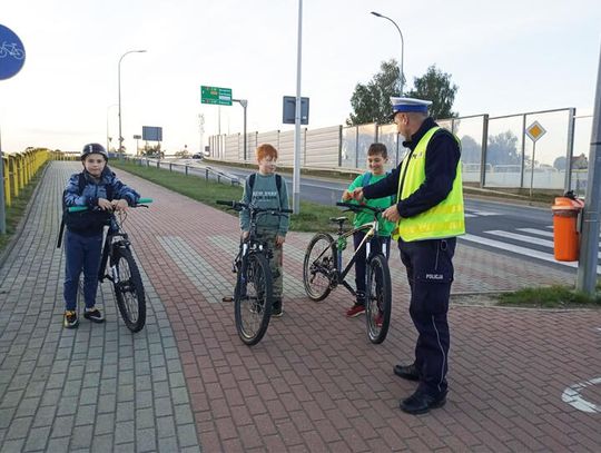 Odblaski ratują życie! Ogólnopolski dzień odblasków w powiecie sławieńskim