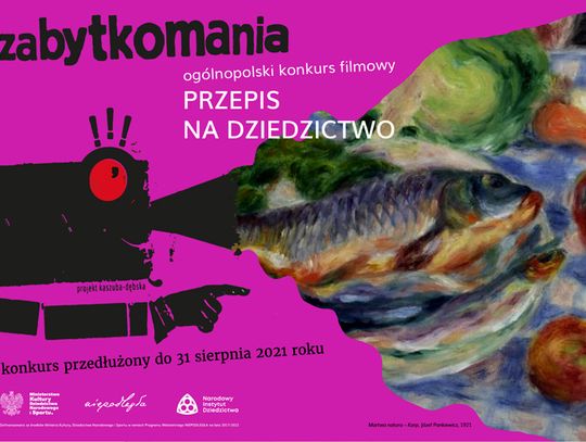 Ogólnopolski konkurs filmowy „Zabytkomania – Przepis na dziedzictwo”