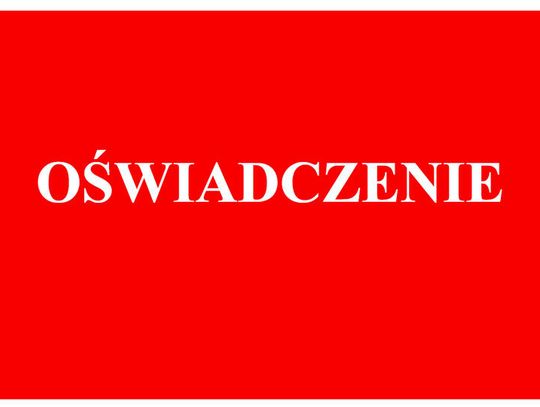 Oświadczenie kierowcy z Darłowa
