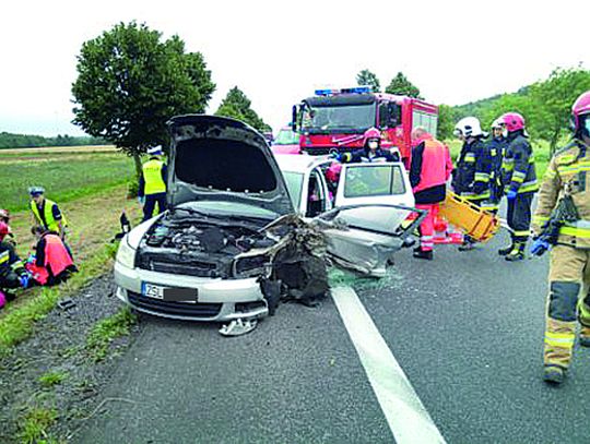 Pękanino: Znów wypadek na krajowej „szóstce”.