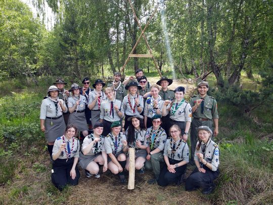 Pierwszy kurs podharcmistrzowski „Wood Badge” w Chorągwi Zachodniopomorskiej ZHP odbył się nad Jeziorem Łętowskim