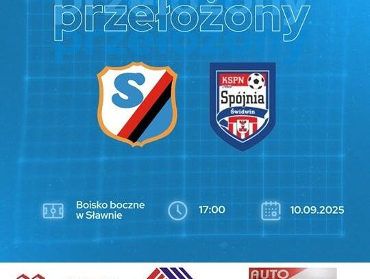 Pierwszy mecz ligowy przełożony