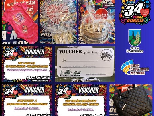 Postomino: Ruszyły licytacje na WOŚP