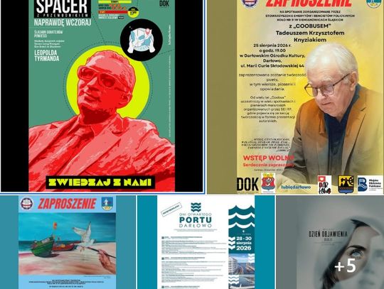 Propozycje na ostatni tydzień wakacji w Darłowie