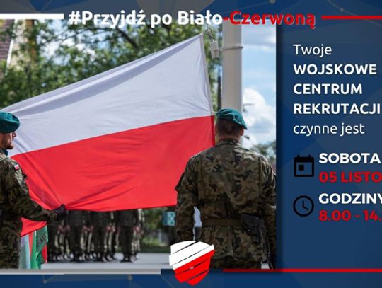 PRZYJDŹ PO BIAŁO-CZERWONĄ. ZGŁOŚ SIĘ DO DZSW