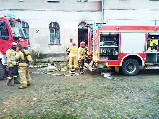 Sęczkowo  Groźny pożar budynku mieszkalnego