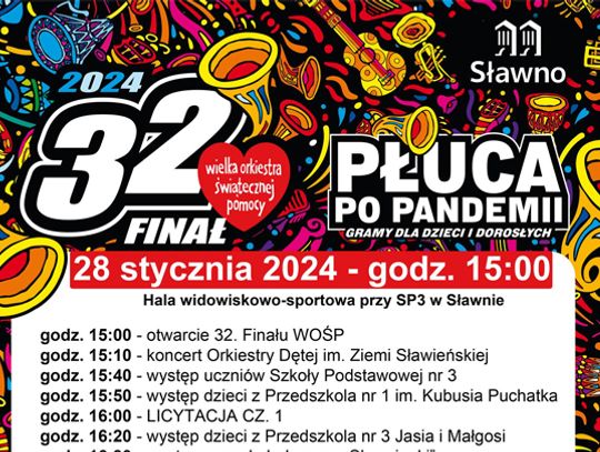 Sławno: 32. Finał Wielkiej Orkiestry Świątecznej Pomocy