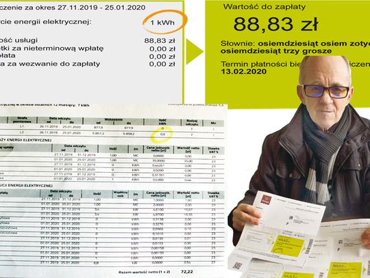 Sławno: 88,83 zł za 1 kWh