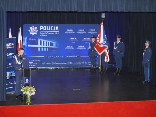 Sławno  Awanse i nagrody z okazji policyjnego święta