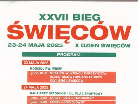 Sławno:  Bieg Święców