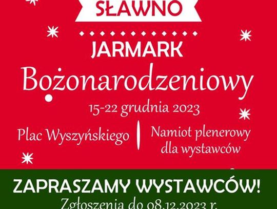 Sławno: Jarmark Bożonarodzeniowy