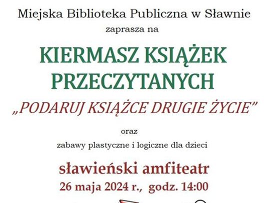 Sławno: Kiermasz książek przeczytanych