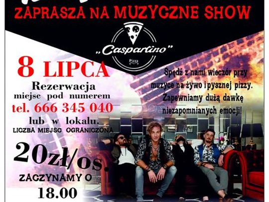 Sławno: Koncert zespołu Alergen w Pizzerii Caspartino