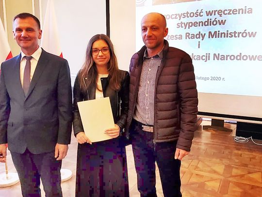 Sławno: Maja ze stypendium Premiera