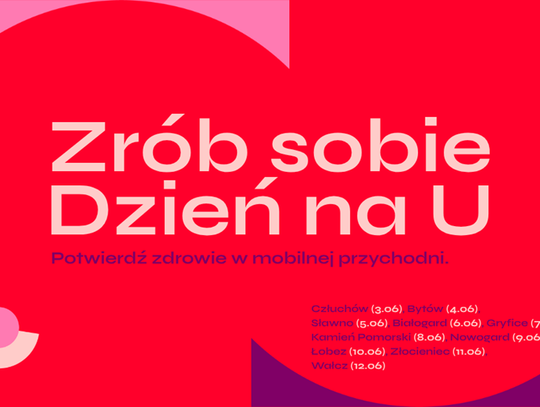 Sławno  Medbus zawita z akcją „Zrób sobie Dzień na U”. Bezpłatne badania onkologiczne