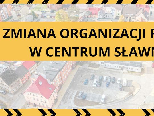Sławno: od 5 marca (godz. 8:00) ul. Grottgera zamknięta — objazd przez Mickiewicza, Kościuszki i Basztową