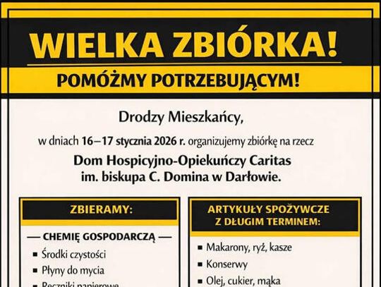 Sławno: Pomóżmy potrzebującym!