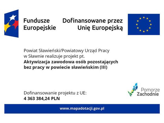 Sławno walczy z bezrobociem.