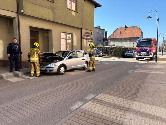 Sławno : Wyciek paliwa z auta