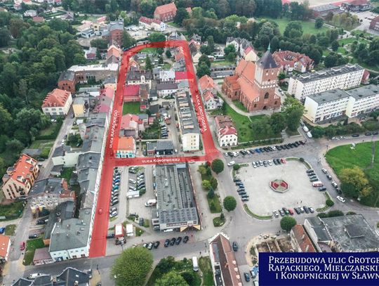 Sławno: Wyremontują Grottgera, Rapackiego i Konopnickiej.