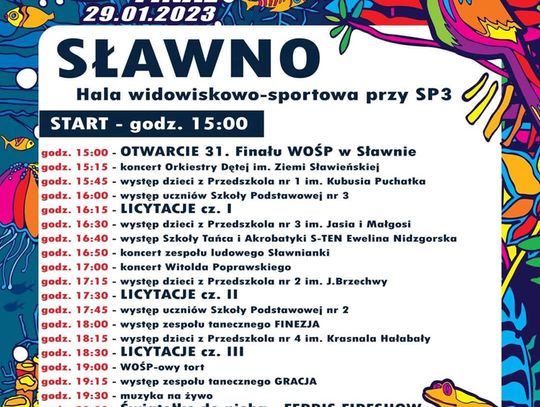 Sławno zaprasza na WOŚP