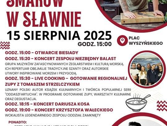 Sławno: zaproszenie na Letnią Biesiadę Smaków