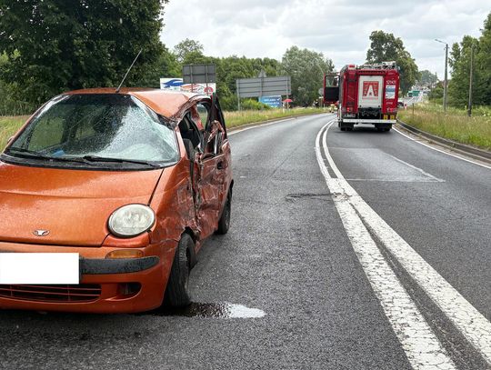 Sławno: Zderzenie osobówki z ciężarówką