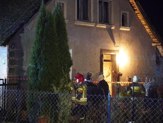 Sławsko: Wybuch gazu – jedna osoba w szpitalu