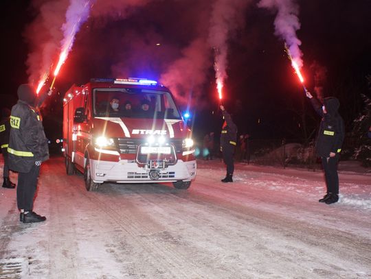 Słowino  Powitali nowy wóz bojowy