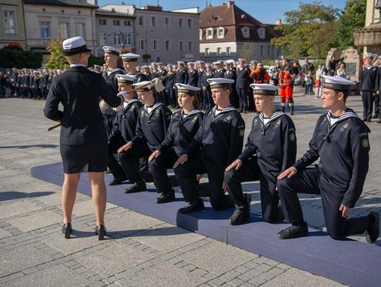 Ślubowanie w ZSM w Darłowie