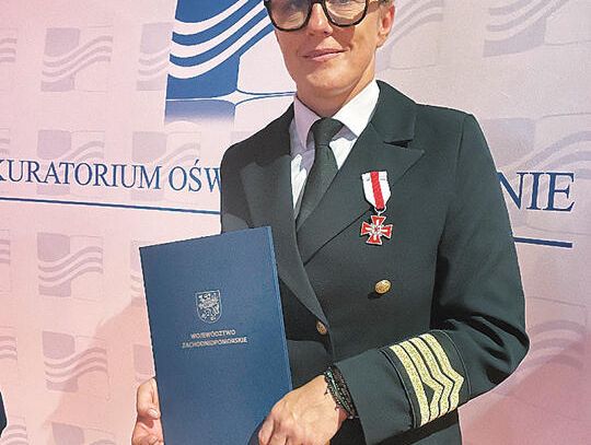 Srebrny Gryf Zachodniopomorski dla Magdaleny Miszke
