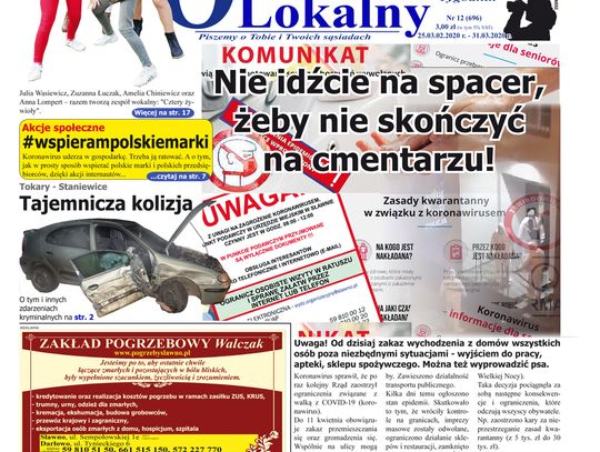 Tak prezentuje się okładka najnowszego Obserwatora!