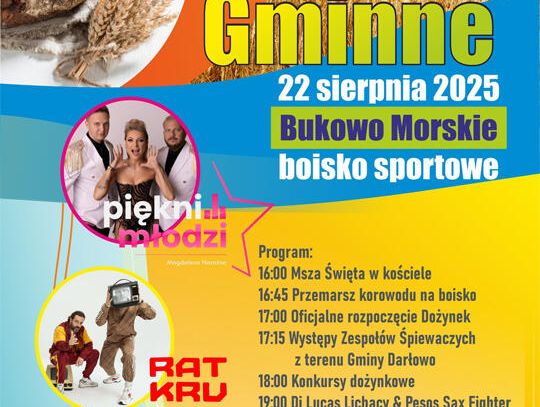 To już dzisiaj - Dożynki w Gminie Darłowo
