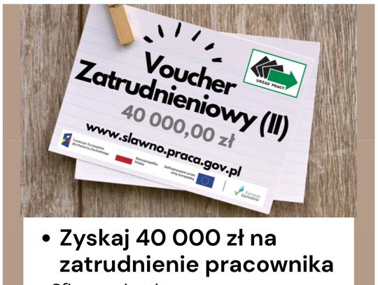 Trwa nabór uzupełniający o przyznanie Vouchera Zatrudnieniowego