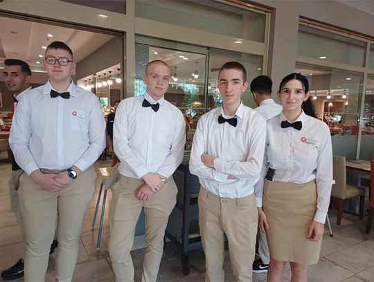 Uczniowie ZSA w Sławnie na praktykach zawodowych w tureckiej Antalyi